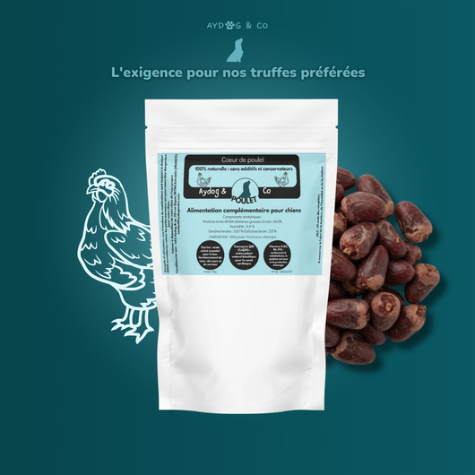 Coeur de poulet - Friandises pour chien