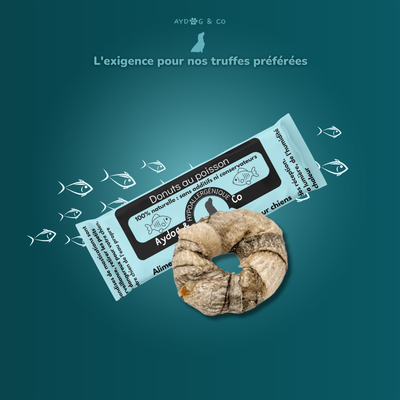 Donuts de cabillaud - Friandises pour chien