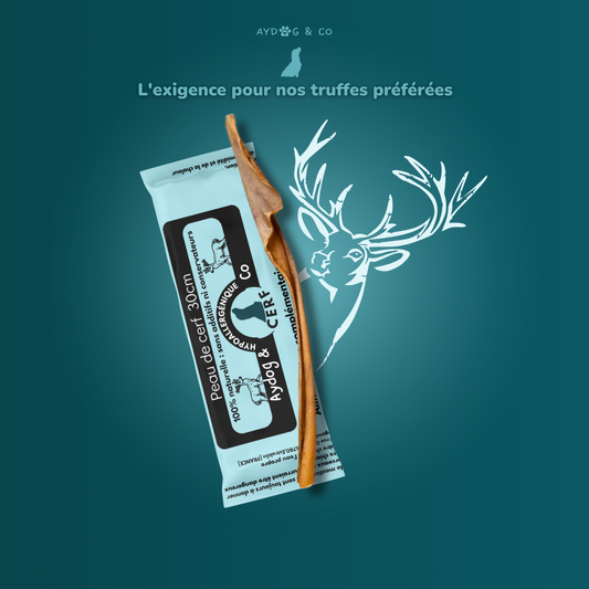 Peau de cerf  L - friandises pour chien