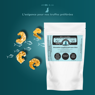 Crevettes  - friandises pour chien