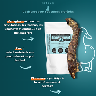 Cou de canard - Friandises pour chien