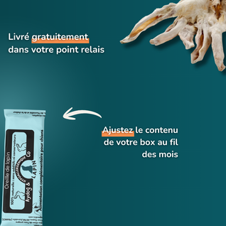 Box mensuelle personnalisée de friandises