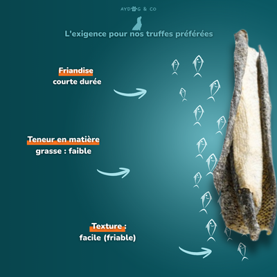 Peau de cabillaud - Friandises pour chien