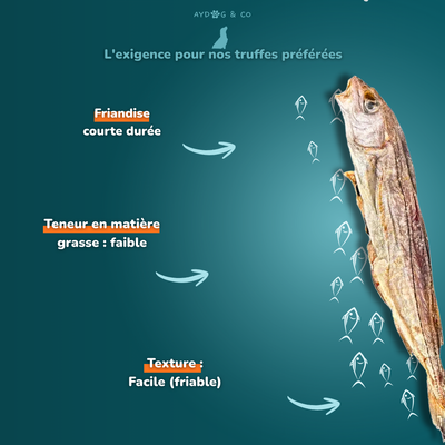 Merlan entier - Friandises pour chien