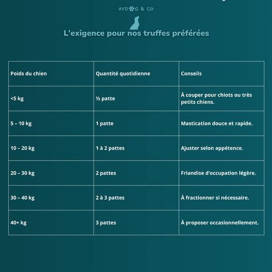 Patte de lapin avec poils - Friandises pour chien