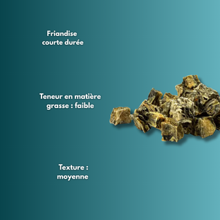Cubes de cabillaud