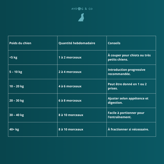 Poumon de cheval - friandises pour chien