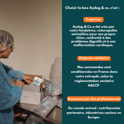 Caja personalizada de premios y masticables para mascotas