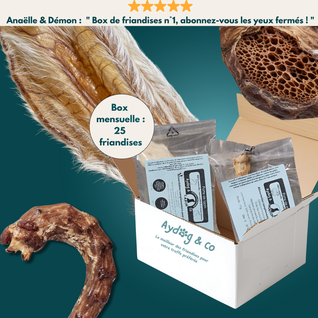 Box mensuelle personnalisée de friandises