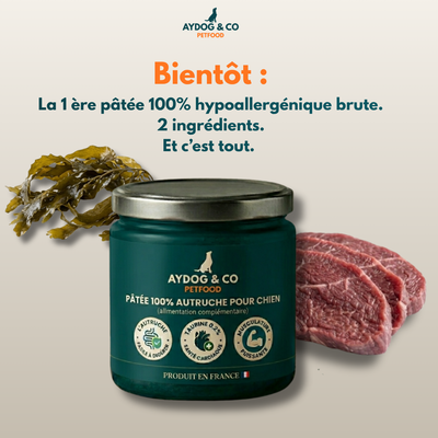 Pâtée 100% Mono-protéine 50g [Participe au lancement de la 1ère production]